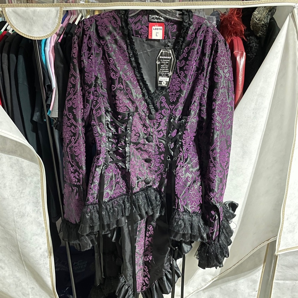 Living Dead Souls goth gothic lolita elegant victorian aesthetic corset jacket